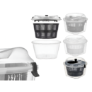 centrifugadora de verduras, centrifugadora de ensaladas, centrifugadora de 4,4L, utensilios para ensaladas, lavado de verduras, secado de ensaladas, centrifugadora compacta, accesorio para cocina, preparación de ensaladas.