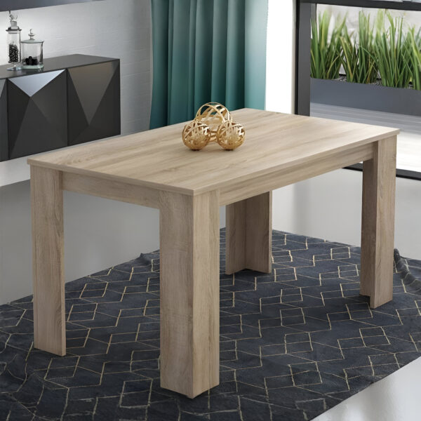 mesa extensible, mesa de comedor Cambrian, mesa para comedor, mesa con extensión, mesa moderna, mesa para familia.