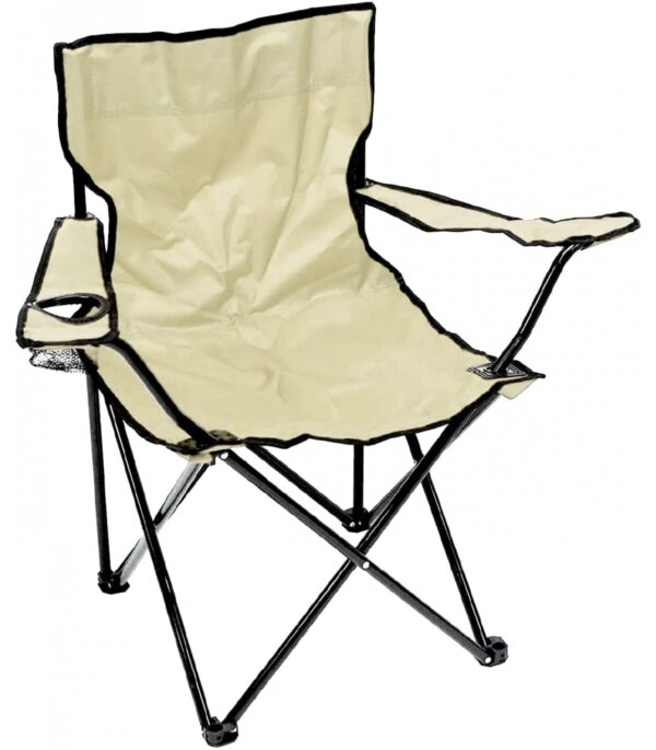 🎯 Silla Plegable Camping Acero Resistente y Asiento de Lona Impermeable - Imagen 5