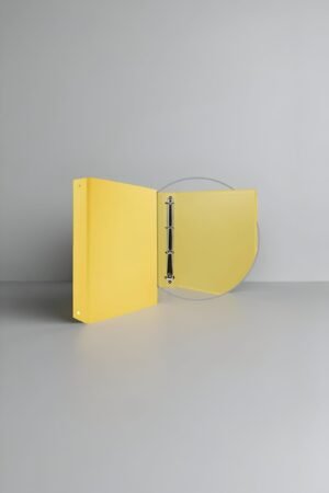 Carpeta de 4 Anillas 25 mm A4 – Cartón Forrado, Colores Variados y Diseño Resistente