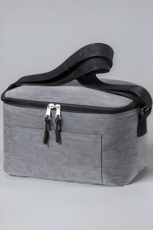 Nevera de Tela Portátil Isotérmica  – Compacta con Bandolera y Bolsillo Exterior