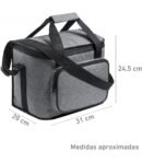 Nevera de Tela Portátil Isotérmica – Compacta, con Bandolera y Aislamiento PEVA