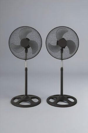 Pack 2 Ventiladores de Pie – Potentes, Silenciosos y de Diseño Moderno