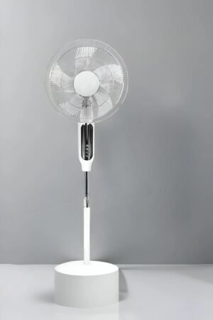 Ventilador de Pie con Mando– Silencioso, con 3 Modos, Temporizador y Oscilación de 80°