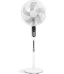 Ventilador de Pie con Mando– Silencioso, con 3 Modos, Temporizador y Oscilación de 80°