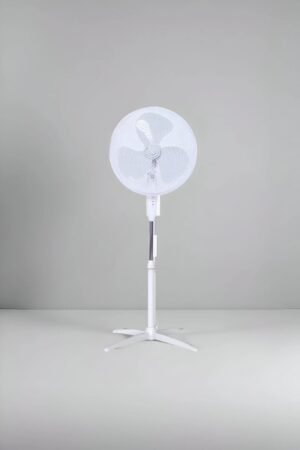 Ventilador de Pie con Mando  – Silencioso, Programable y de Diseño Compacto
