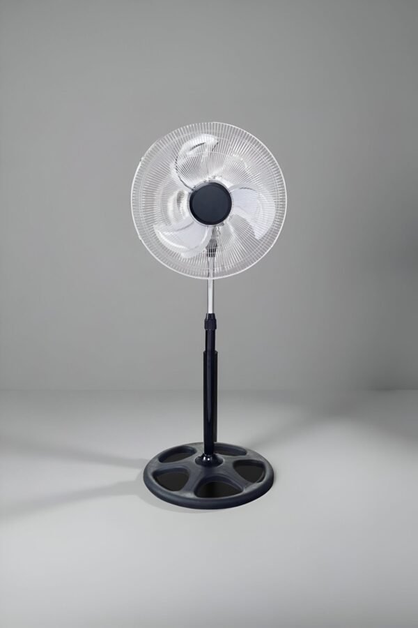 Ventilador de Pie Silencioso 70 W – Potente, Regulable y de Diseño Metálico