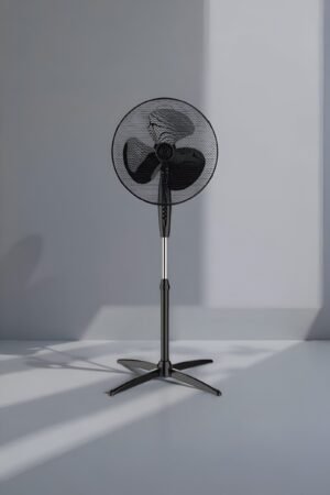 Ventilador de Pie Silencioso 45 W – Regulable, Eficiente y de Estilo Moderno