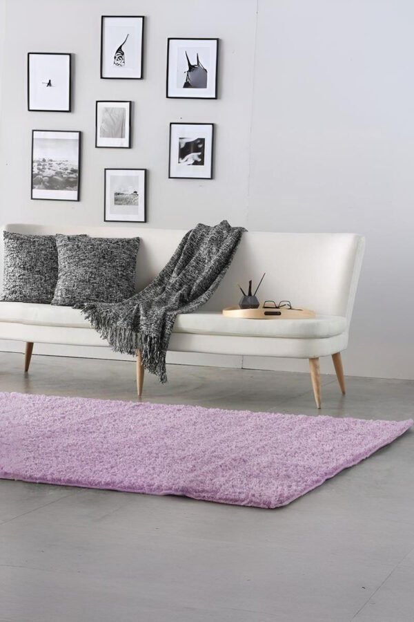 Alfombra Shaggy grande para salón y habitación - Imagen 2