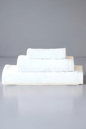 Juego de 3 toallas de baño de algodón: lavabo, ducha y sábana. Suaves y absorbentes.